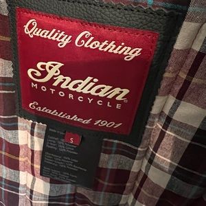 Indian Motorcycle Benjamin Leather 